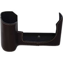 Oberwerth Leica SL2 Closed Version Half Case (Dark Brown)