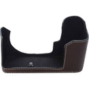 Oberwerth Leica SL2 Closed Version Half Case (Dark Brown)