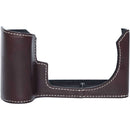Oberwerth Leica SL2 Closed Version Half Case (Dark Brown)