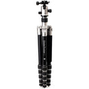 Benro MeFoto GlobeTrotter Aluminum Travel Tripod Kit (Titanium)