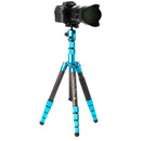 Benro MeFOTO RoadTrip Pro Carbon Fiber Series 1 Travel Tripod with Ball Head and Monopod (Pacific Blue)