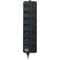 Adesso 7-Port USB 3.0 Hub with Power Switch and Adapter