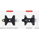 Sunwayfoto SSC-50 Universal Arca Standard QR Clamp (50mm)