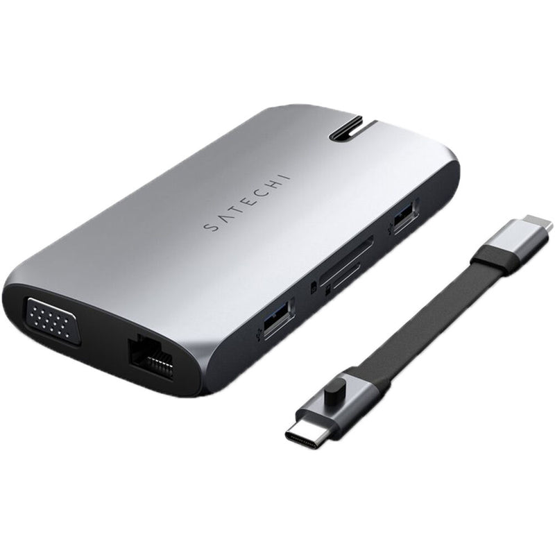 Satechi USB Type-C On-the-Go Multiport Adapter (Space Gray)