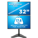Mount-It! MI-1758 Vertical Dual Monitor Stand for 24" to 32" Displays