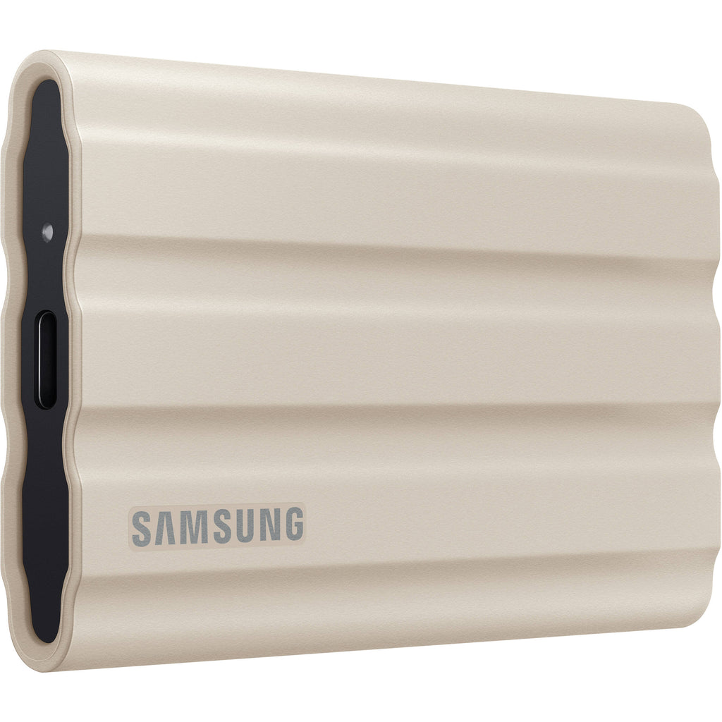 Buy in India Samsung 2TB T7 Shield Portable SSD (Beige) – Tanotis