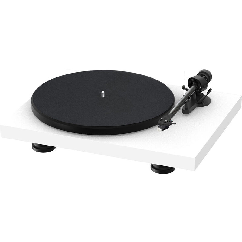 Pro-Ject Audio Systems Debut Carbon EVO Manual Three-Speed Turntable (Satin White)