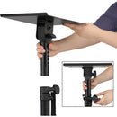 Auray SMS-10DT Adjustable Desktop Studio Monitor Stand with Base (Pair)