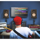 Auray SMS-10DT Adjustable Desktop Studio Monitor Stand with Base (Pair)