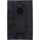 Wireless Mic Belts Sew-In Pac for Q5X PlayerMic Transmitter (Black)