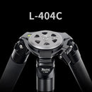 XILETU L-404C Pro Stable Carbon Fiber Tripod with 75mm Flat Head Plate