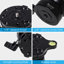 XILETU LDY-60 Tripod Head Leveling Base