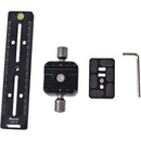XILETU LCB-18B 180mm Multifunctional Long Quick Release Plate Set