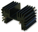 MULTICOMP MC33270 Heat Sink, Square, PCB, Extruded, TO-218, TO-220, TO-247, 3.3 °C/W, 50.8 mm, 42 mm, 25 mm