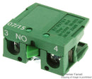 MULTICOMP RAS-BCBNO Contact Block, 10 A, 240 V, 1 Pole, Screw