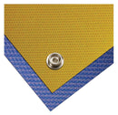 MULTICOMP 082-0068 ESD Mat, Bench/Floor, Rubber, Blue/Black, 600mm x 1.2m x 3mm