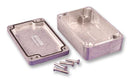 HAMMOND 1550Z113 Metallic Enclosure, Watertight, Thick Wall, Diecast, Instrument, 115.4 mm, 90.4 mm, 55.4 mm