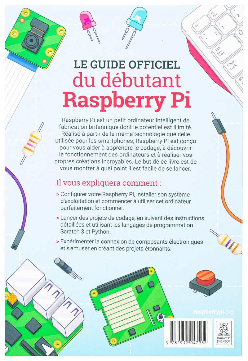 RASPBERRY-PI MAG34 MAG34 Official Raspberry Pi Beginners Guide French