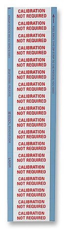 PRO POWER 7827288 Calibration Not Required Labels 16 x 38mm Nylon Cloth 350 Pack Red