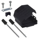 AMPHENOL FCI 86303640BLF D Sub Backshell, UNC 4-40, DC, 180�, Nylon (Polyamide) Body