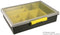 DURATOOL D01930 Compartment Storage Box Yellow 240 x 195 x 55mm