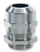 WISKA 10065002 Cable Gland, M20 x 1.5, 6 mm, 13 mm, Brass, Metallic - Nickel Finish