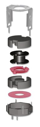 EPCOS B65651D0000R048 Transformer Cores, P, P18/11, N48, 25.9 mm, 43 mm�