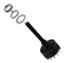 C & K COMPONENTS A20615RNCQ Rotary Switch, 6 Position, Non Illuminated, A Series, 30 °, 2.5 A, 350 mA