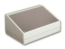 BUD INDUSTRIES PC11491 Plastic Enclosure, Plasticase Style F, No Display, Desktop, ABS, 220.98 mm, 99.949 mm