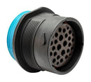 AMPHENOL SINE/TUCHEL AHDP04-24-29SR-WTA Circular Connector, DuraMate AHDP Series, Flange Mount Receptacle, 29 Contacts