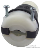 HUBBELL WIRING DEVICES HBL2323 POWER ENTRY, 20A, 250VAC, PA, BLK/WHT