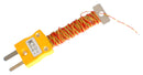 LABFACILITY XF-967-FAR Thermocouple, ANSI Plug, Cable Tidy, K, 220 °C, 1 m