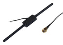 RF SOLUTIONS ANT-24G-DPL-SMA Antenna Dipole, Cable, Low Power Radio, ¼ Wavelength Whip, 2.4 GHz, 2.1 dBi, SMA Male Fixing