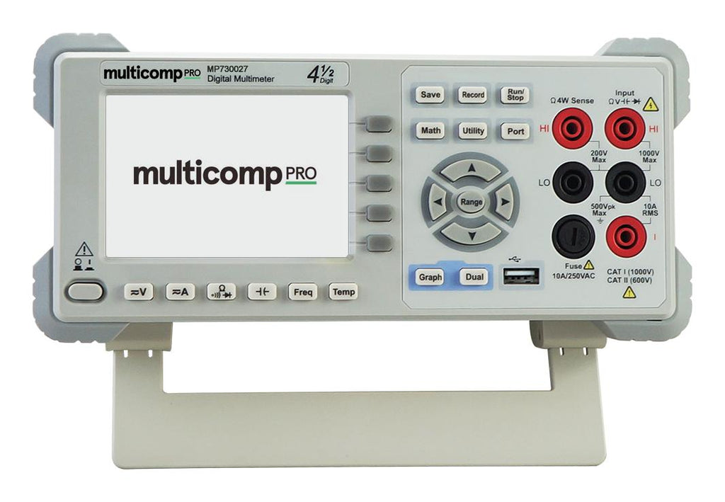 MP730678 Multicomp Pro, Multimètre numérique portable, 1000V à 20A AC/DC,  60MR