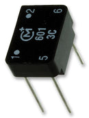 MURATA POWER SOLUTIONS 76601/3C Pulse Transformer, PCB, 1:1, 219 µH, 0.5 ohm, 5.5 Vµs, 500 V