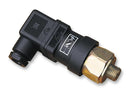 SUCO 0185-46003-1-003 Pressure Switch, Diaphragm, 50 bar, 200 bar, SPDT, Stud, G 1/4" BSP, DIN Connector
