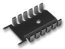 FISCHER ELEKTRONIK FK 218 SA-32 Heat Sink, Black Anodized, SOT-32, TO-220, 21 °C/W, 6.7 mm, 22 mm, 35.6 mm