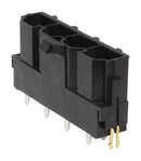Molex 42819-4214 Wire-To-Board Connector 10 mm 4 Contacts Header Mini-Fit Sr. 42819 Series Through Hole 1 Rows