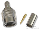AMPHENOL RF 122426 RF COAXIAL, TNC, PLUG, 75 OHM, CABLE, CRIMP