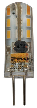 PRO Elec PEL00048 LED Replacement Lamp Clear Capsule G4 Warm White 3000 K Not Dimmable 270°
