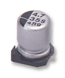 Panasonic EEE1EA100SR SMD Aluminium Electrolytic Capacitor Radial Can - 10 µF 25 V 2000 Hours @ 85°C Polar
