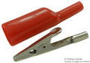 KEYSTONE 5045 ALLIGATOR CLIP, LARGE, 11MM, RED