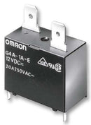 OMRON ELECTRONIC COMPONENTS G4A-1AE 24DC General Purpose Relay, G4A Series, Power, Non Latching, SPST, 24 VDC, 23 A