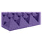 Auralex 4" Studiofoam Pyramid-22 (Purple) - 6 Pieces