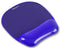 FELLOWES 91141 25mm x 198mm x 231mm Blue Wrist Rest/Mouse Pads