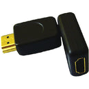 Comprehensive HDF-M360 HDMI Female to Male Adapter With 360-Degree Rotation
