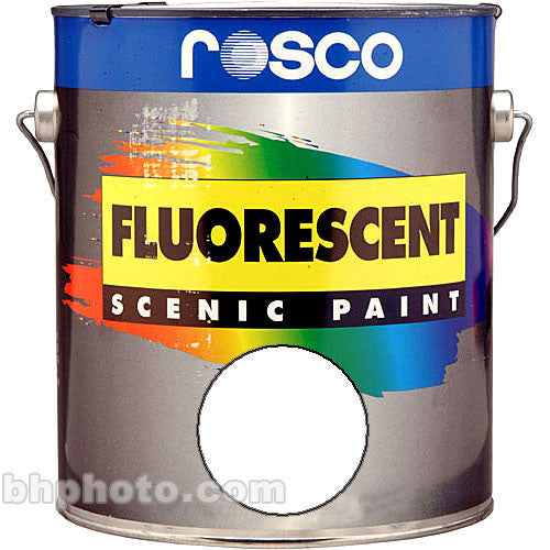 Fluorescent paint shop