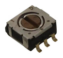 Nidec Copal Electronics CS-4-14NTB Rotary Switch SMD 4 Position 1 Pole 45 ° 100 mA 16 V CS-4 Series