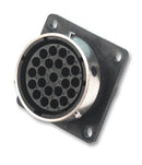 ITT CANNON TR2028RFH1NB Circular Connector, Trident Ringlock Series, Panel Mount Receptacle, 28 Contacts