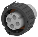 AMP - TE Connectivity 2-967325-1 Circular Connector 2.5mm System Series Cable Mount Plug 4 Contacts